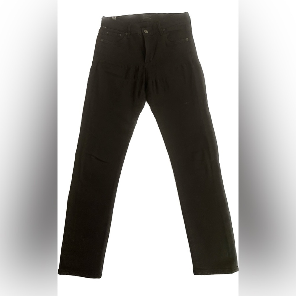 Citizens of Humanity Black Straight-Leg Pants